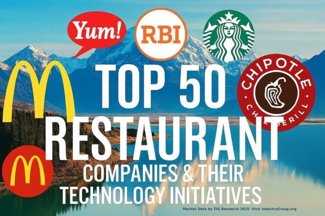 top 50 restaurant market data by TIG Research