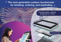 Outdoor touchscreen