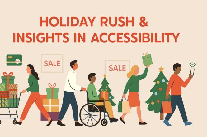 holiday rush and accessibility