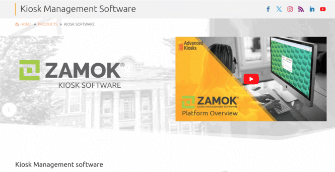 advanced kiosks zamok