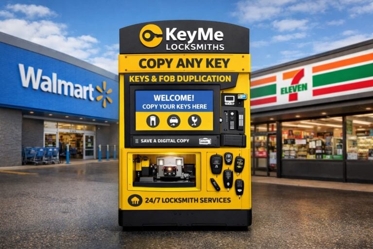 KeyMe Key Copy Now in Walmart and 7-Eleven Kiosks