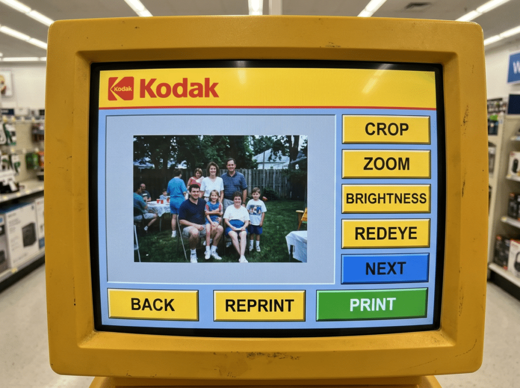 kodak kiosk interface