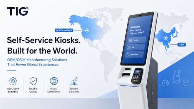 kiosk manufacturers Asia OEM ODM