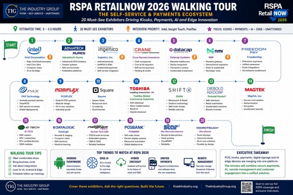 Intel RetailNOW walking tour