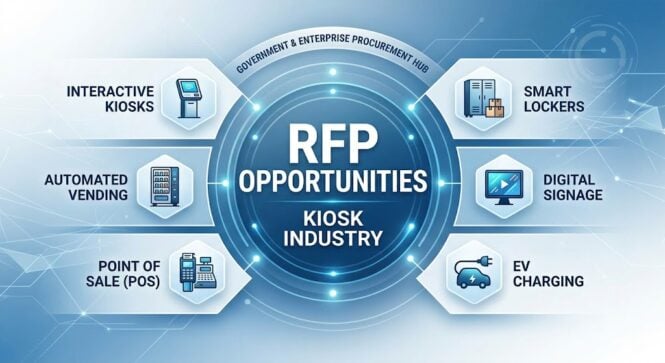 RFP kiosk digital signage vending POS
