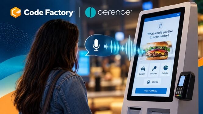 voice enabled kiosks by Codefactory